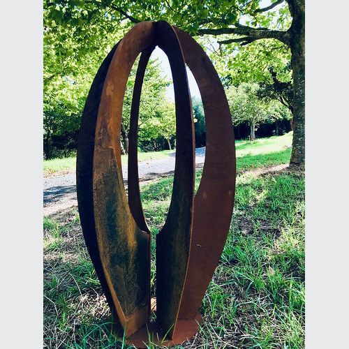 The Elliptical Garden Sculpture