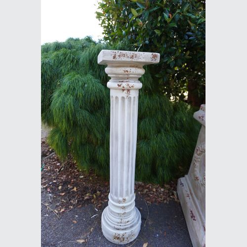 Aged Roman Greek Plinth