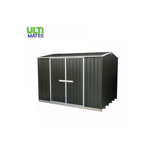 3030 x 2280 x 2025mm Garden Shed Gable Roof Ironsand