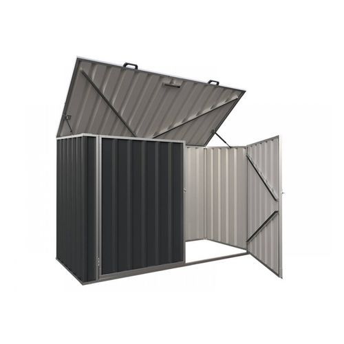 Garden Sheds Grey | YH-ST20094-H128-F-V-AKL