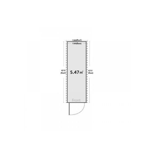 Garden Sheds Grey | YH-F04FDM3B-AKL