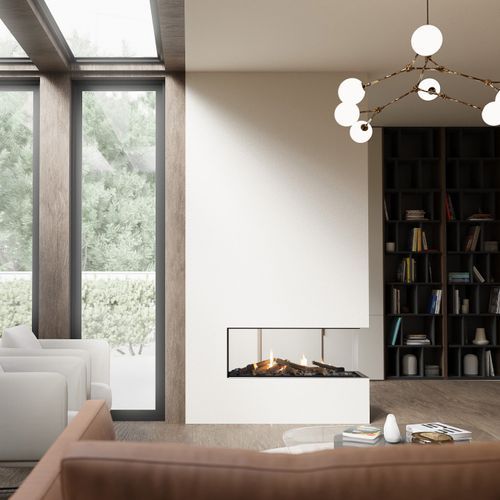 Escea DN1150 Peninsula Gas Fireplace
