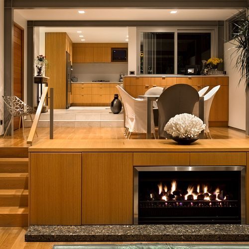 Thermoflow Open Gas Fireplace