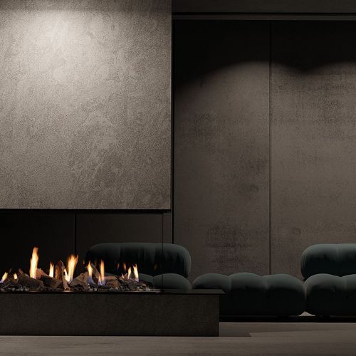 MODE KS1460 Peninsula Gas Fireplace