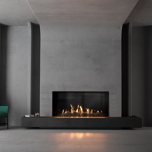 MODE KS1460 Single Sided Gas Fireplace
