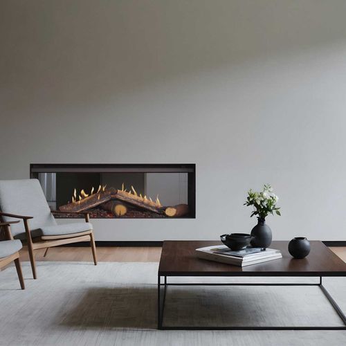 Linear 1000 Gas Fireplace with FlameTech