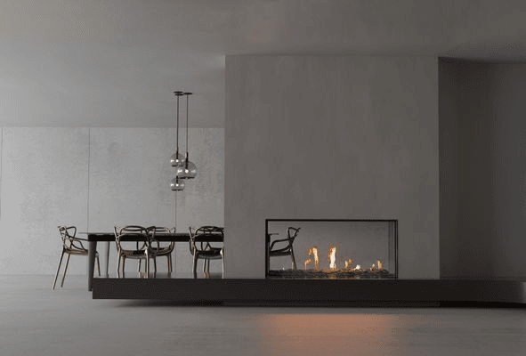 MODE KS1460 Double Sided Gas Fireplace