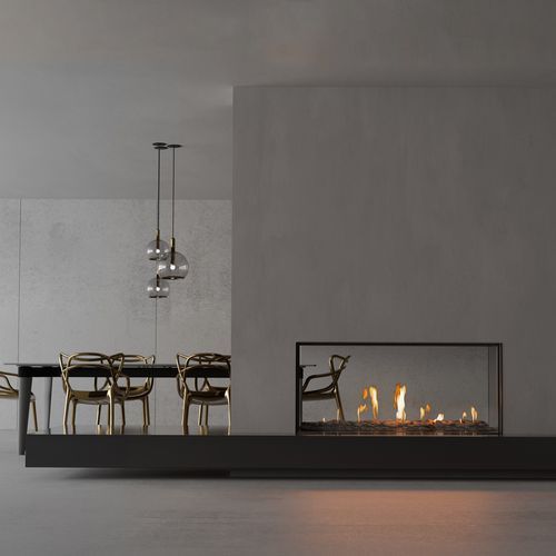 MODE KS1460 Double Sided Gas Fireplace
