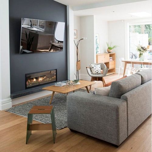 Escea  Fireplace x Samsung The Frame TV