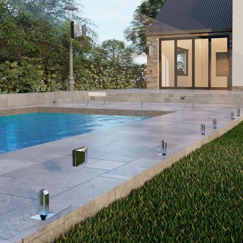 Edgetec® Atlantic and Malibu Glass Pool Gate System