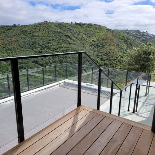 Siena Framed Glass Balustrades