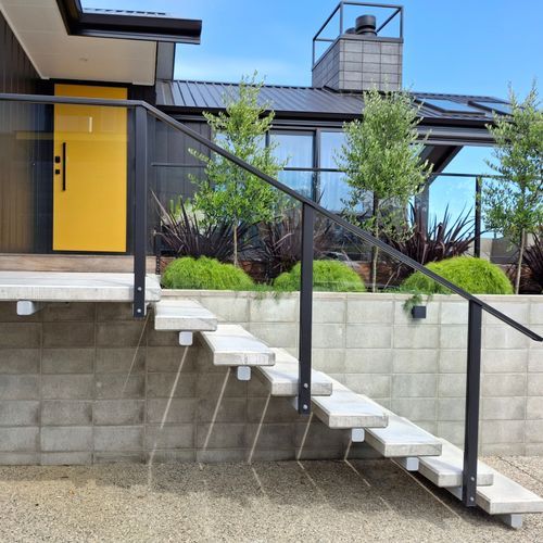 Siena Framed Glass Balustrades