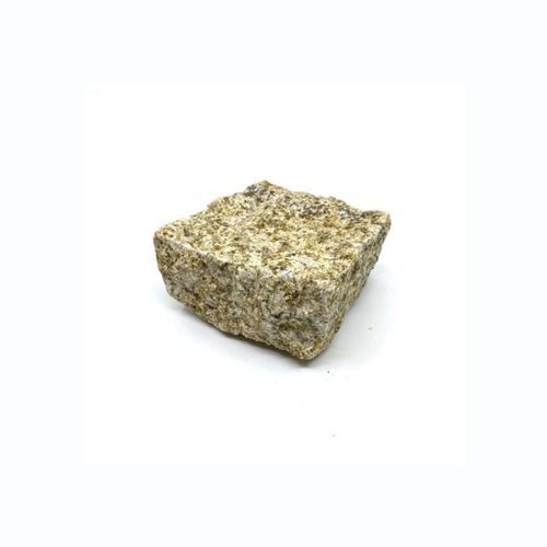 Hand Cut Gold Granite Cobble