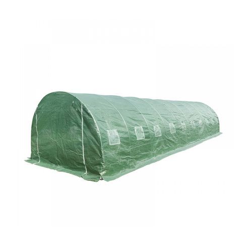 Strong Tunnel Greenhouse Galvanised Frame | 6m