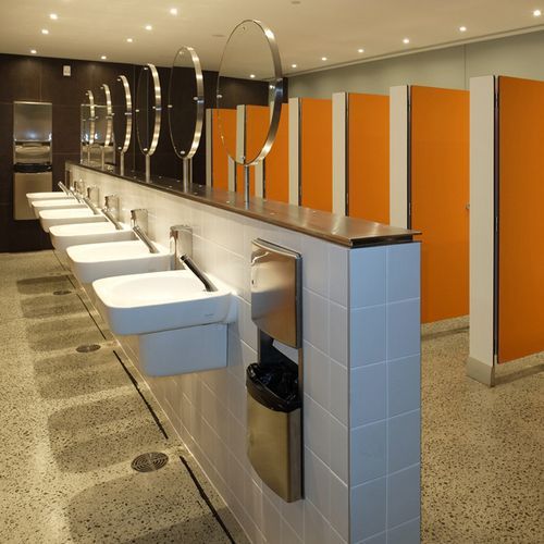 ASI Roval Recessed Mounted Paper Towel Dispenser and Waste Bin