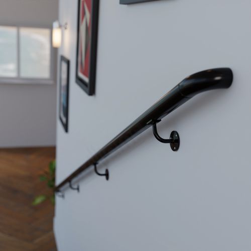 Metal Handrail Kit with Wall Return