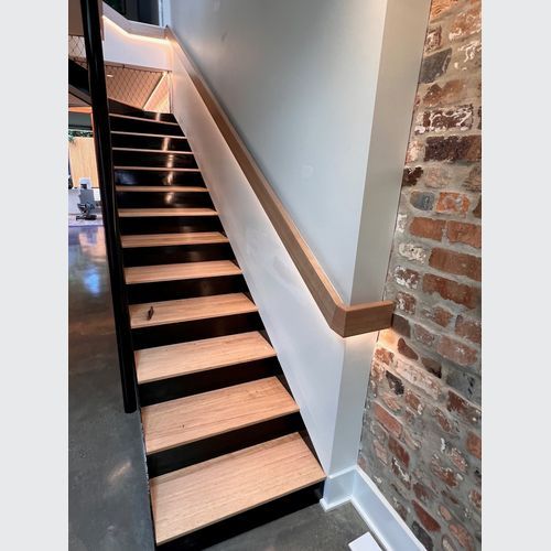 Rectangular Timber Handrail