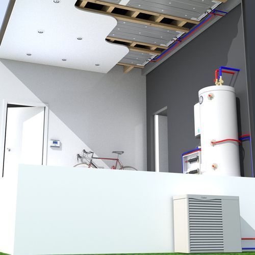 Active Ceiling Radiant Heating & Cooling System