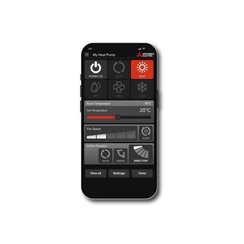 Mitsubishi Electric Wi-Fi Heat Pump Control