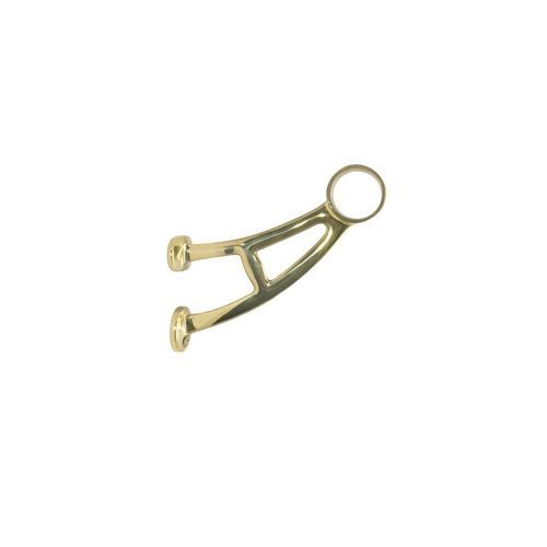 102 Brass Footrail Bracket