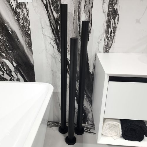 Code Pure Freestanding Heated Towel Rail 900Mm