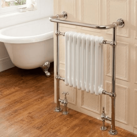 Chalfont Floor Standing Heated Towel Rail