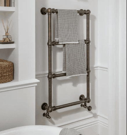 Paladin 4 Bar Belvoir Towel Rail (Antique Brass)