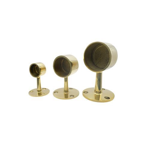 603 Brass End Post - Short