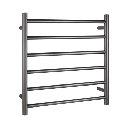 Round Electric Heated Towel Rack 6 Bars BUGM06.R.HTR