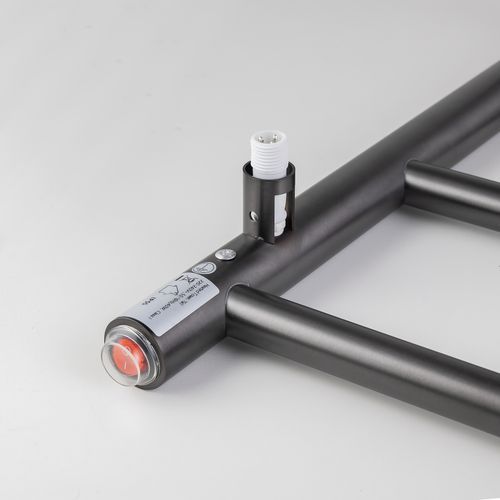 Round Electric Heated Towel Rack 6 Bars BUGM06.R.HTR