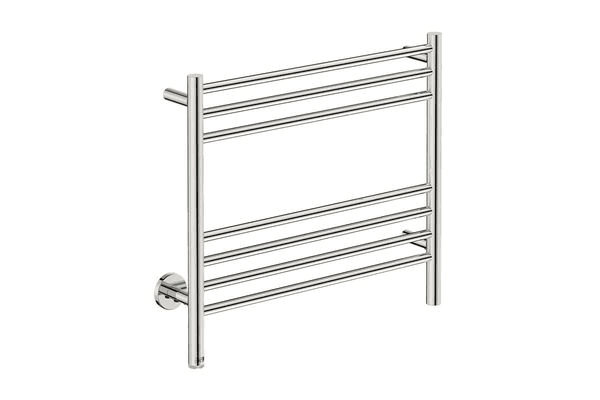 NATURAL 7 Bar 650mm Straight Heated Towel Rail with PTSelect Switch