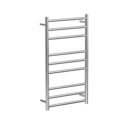Tube 9 Bar Heated Towel Ladder 90 X 50cm