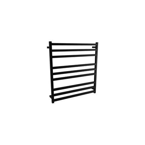 Square Towel Rail 240V 900 x 850mm Satin Black