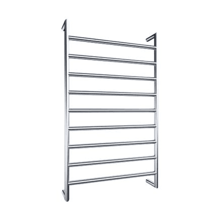 Luna 9-Bar Heated Towel Rail Chrome 600mm