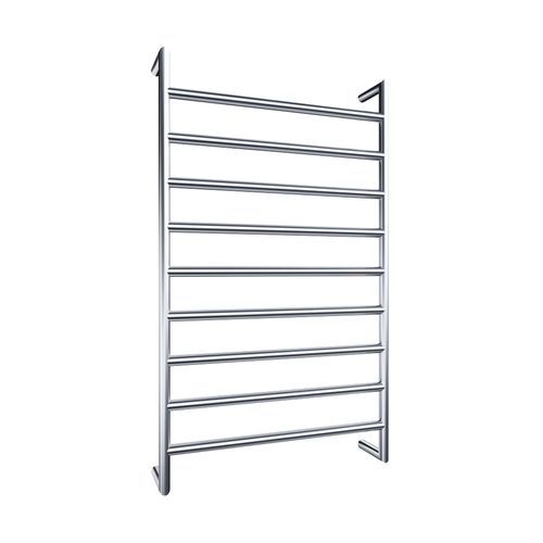 Luna 9-Bar Heated Towel Rail Chrome 600mm