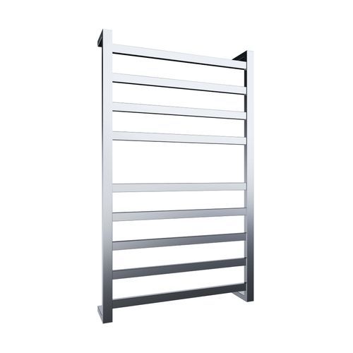 Tempo 9-Bar Heated Towel Rail Chrome 600mm