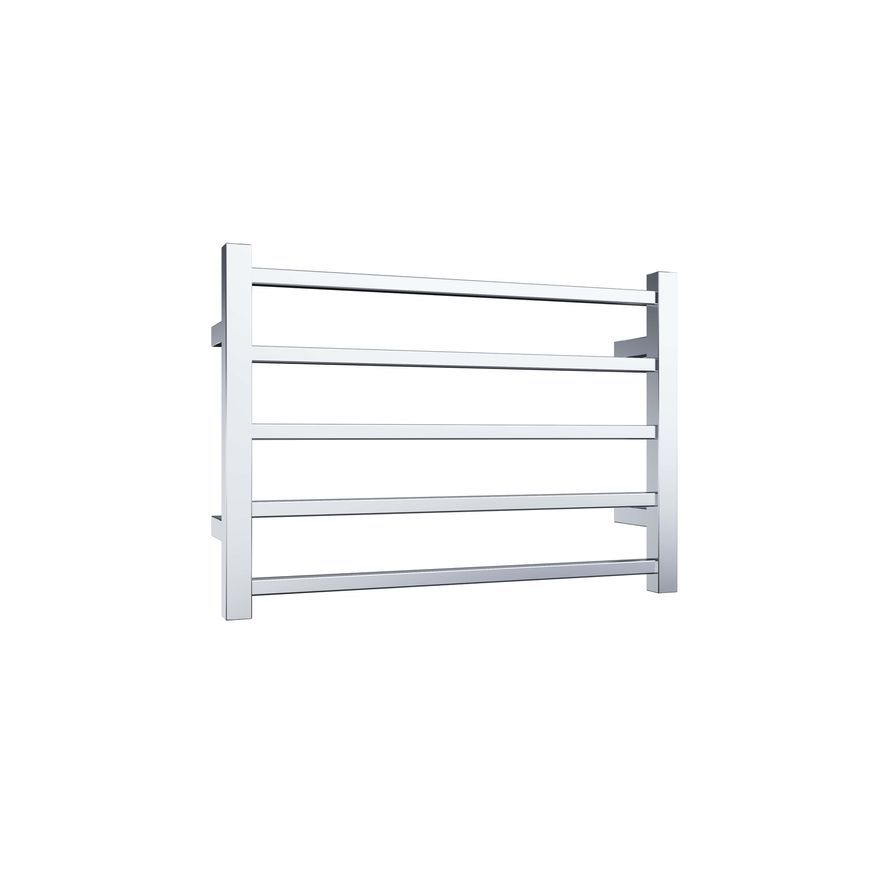 Quadro 5-Bar Heated Towel Rail - 600mm