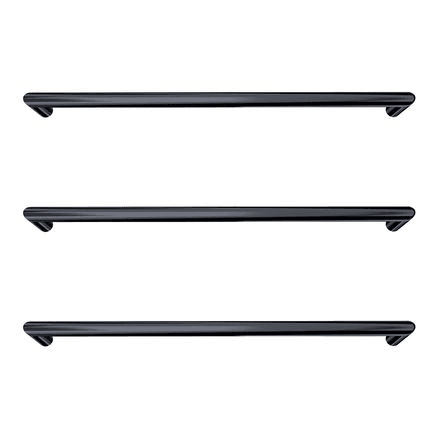 Toro Round Heated Towel Rail - 632mm