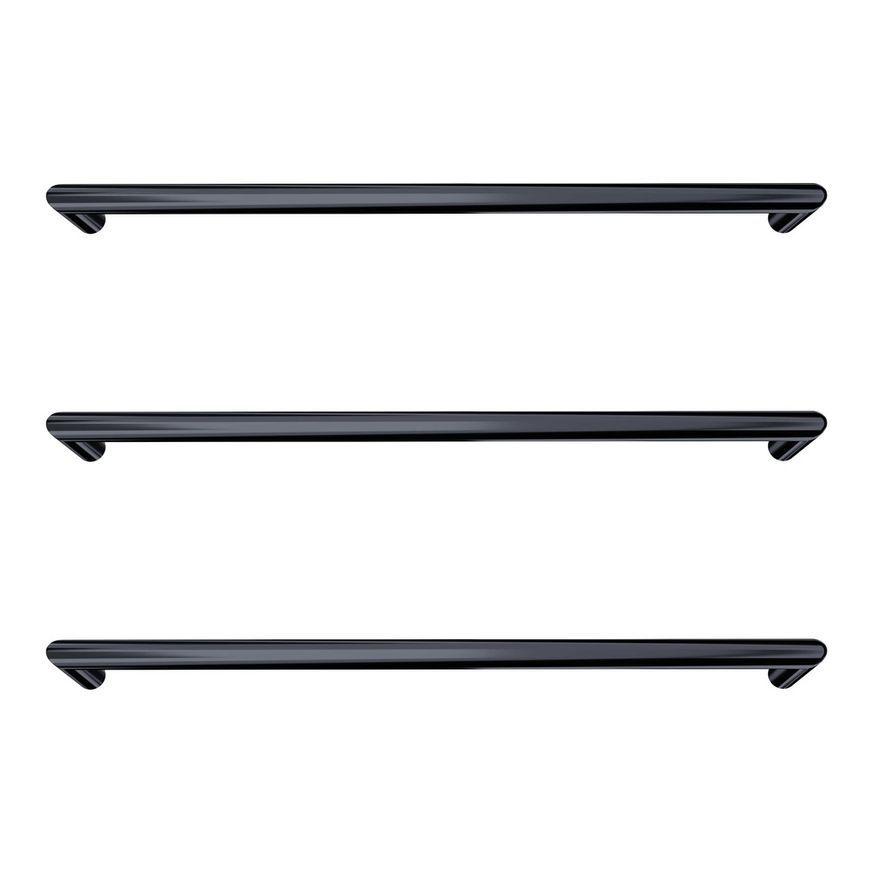 Toro Round Heated Towel Rail - 632mm