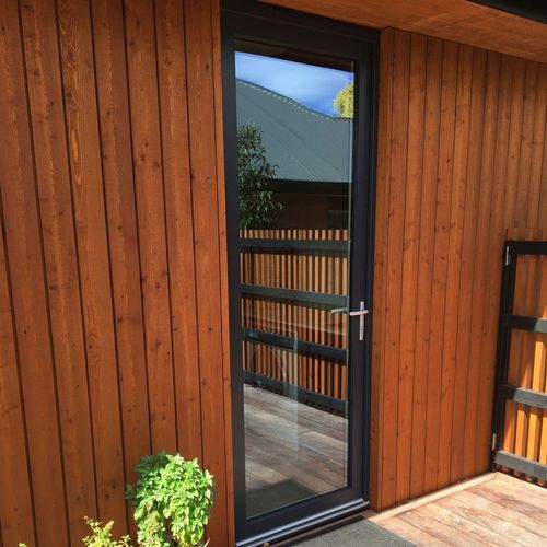 uPVC Single Glass Doors