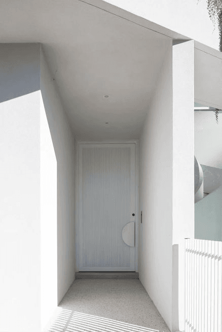 Iron Batten Hinge Entry Doors - Galvanised