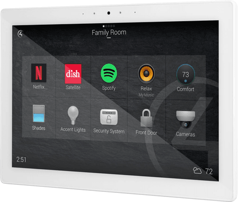Control4® T4 Series In-Wall Touchscreen