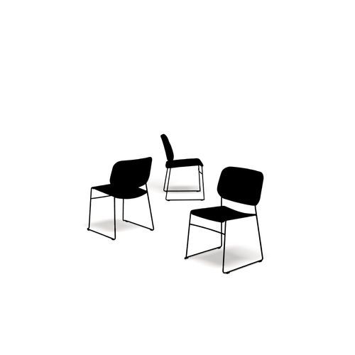 Lite Stackable Chair by Broberg & Ridderstråle