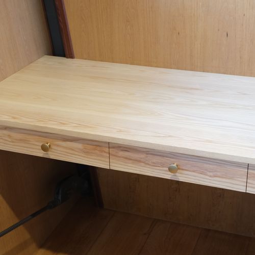 Built-In Desk - Ash