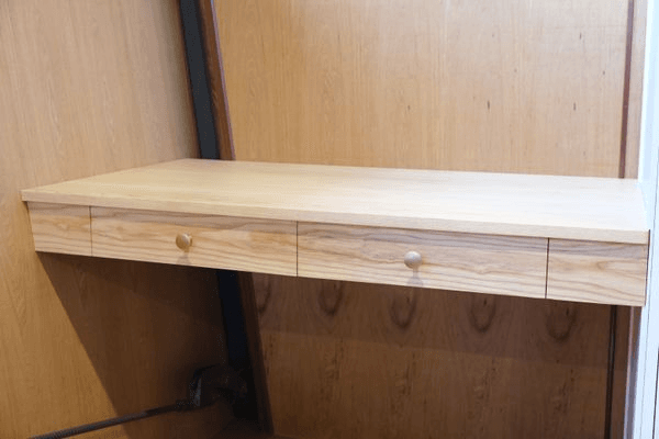 Built-In Desk - Ash