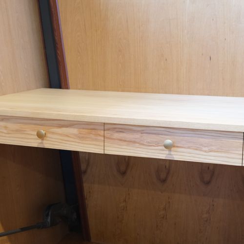 Built-In Desk - Ash