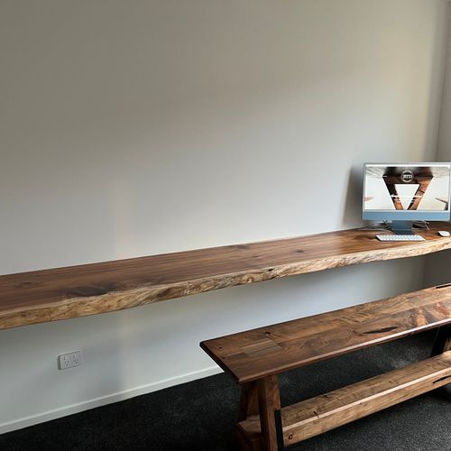 Custom Floating Desk