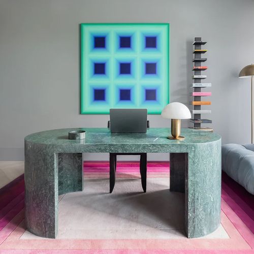 Zen Oblong Stone Office Desk