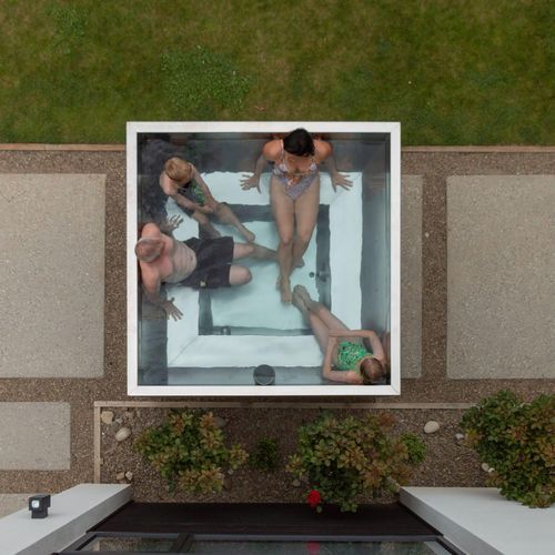 Stainless Steel Square Spa - 2m x 2m