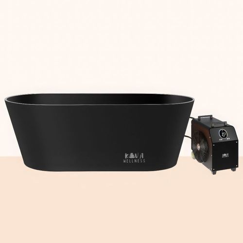 Käldr Ice Bath with WiFi-Controlled Chiller Matte Black